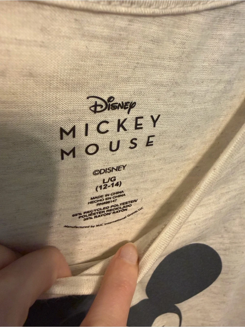 Disney Mickey Mouse 3 Piece Pajama Set - Picture 5 of 5